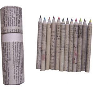 11 Pack Colorful Pencil in Paper Barrel