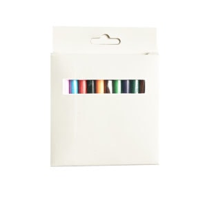 12-colorful pencil set box with windows