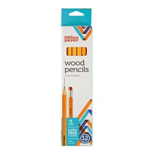 12-pack hb sharpened wood graphite pencil