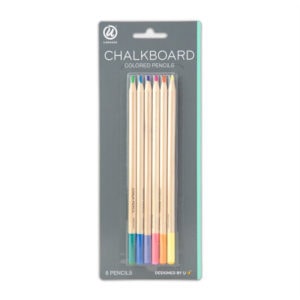 6 Pack Sharpened Colorful Pencil Blister Card