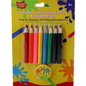 8 Pack Sharpened Colorful Pencil Blister Card