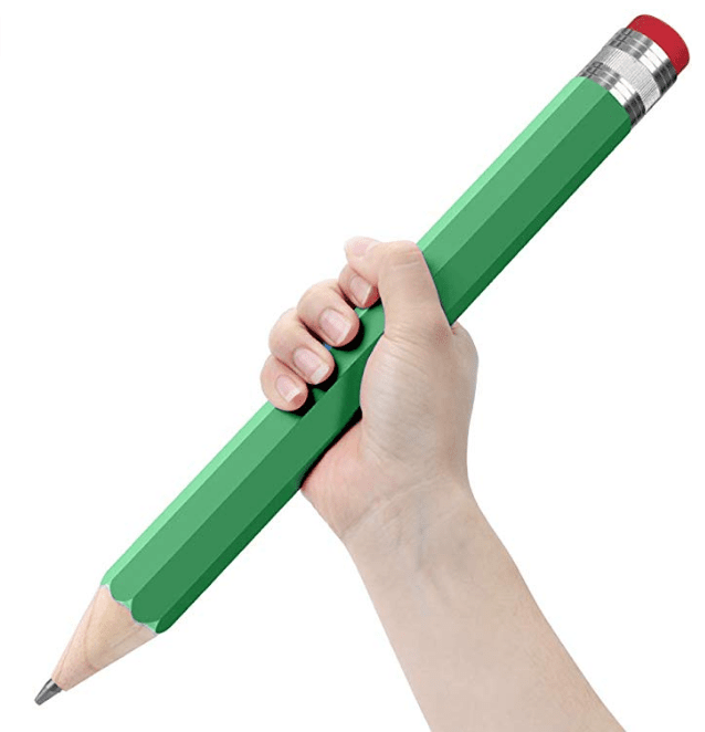 Giant pencil in A Hand