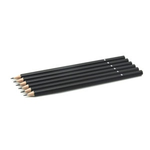 hexagon 7 inch plastic graphite pencil painting stamping