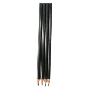 round pencil linden wood painting 7 inch graphite pencil