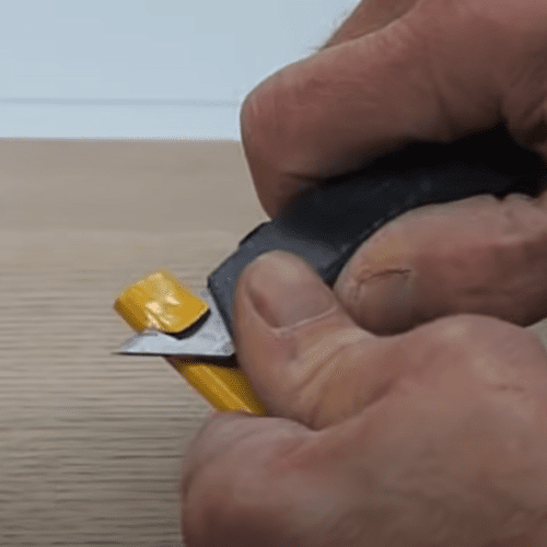 Sharpen A Carpenter's Pencil Step 2