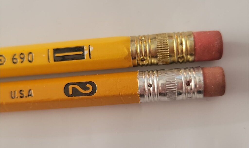 Number 1 Pencil & Number 2 Pencil